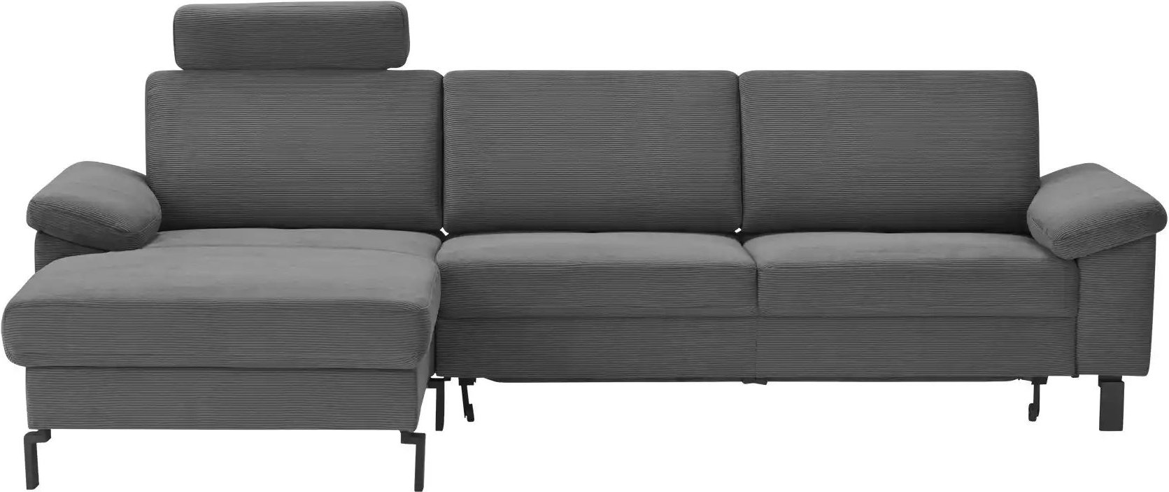Max Schelling Ecksofa Feincord Maximum Move ¦ grau ¦ Maße (cm): B: 284 H: 85 T: 185.0 Polstermöbel > Sofas > Ecksofas - ...
