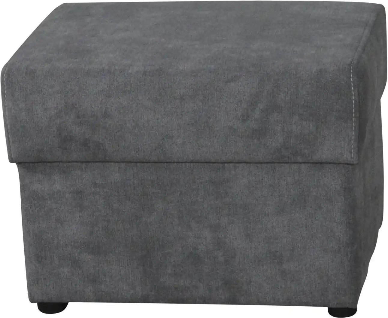 Polsterhocker Ken ¦ grau ¦ Maße (cm): B: 60 H: 45 T: 45.0 Polstermöbel > Hocker - Höffner