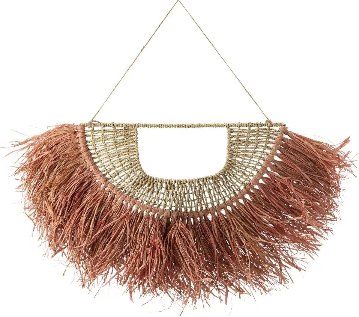 HOME STORY Wanddekoration ¦ braun ¦ Seegras,Eisen ¦ Maße (cm): B: 70 H: 32 T: 6.0 Accessoires > Dekoartikel - Höffner