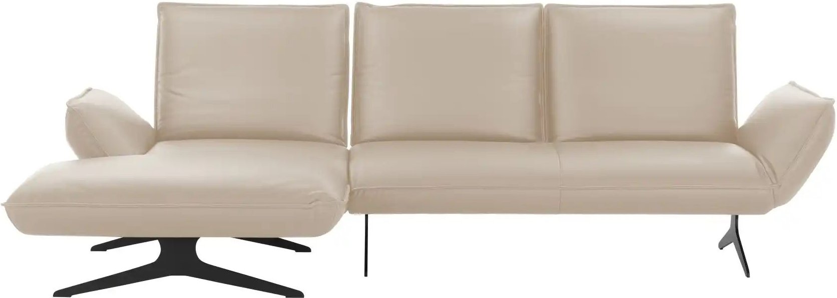 KOINOR Ecksofa Buddy ¦ beige ¦ Maße (cm): B: 284 H: 96 T: 167.0 Polstermöbel > Sofas > Ecksofas - Höffner