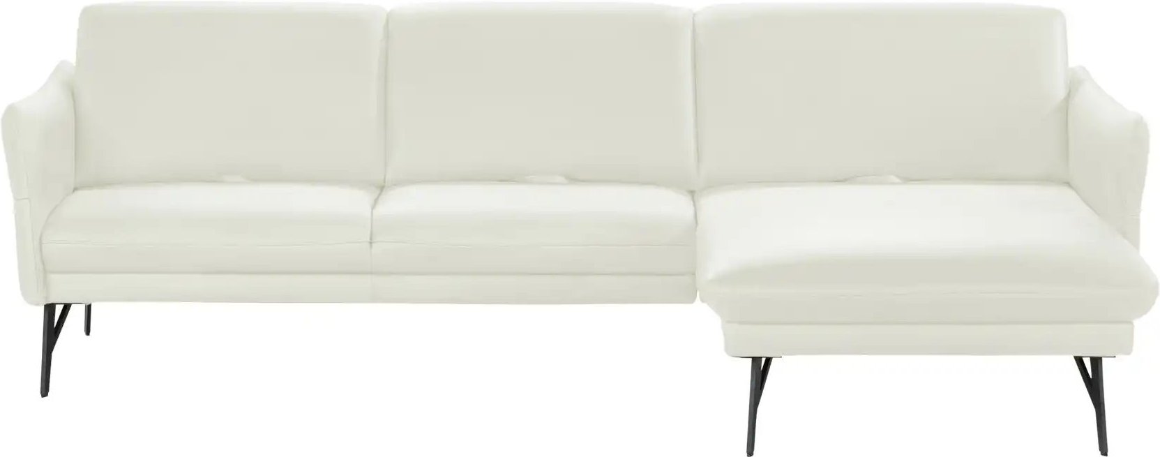 himolla Ecksofa Leder 1928 ¦ weiß ¦ Maße (cm): B: 280 H: 83 T: 175.0 Polstermöbel > Sofas > Ecksofas - Höffner
