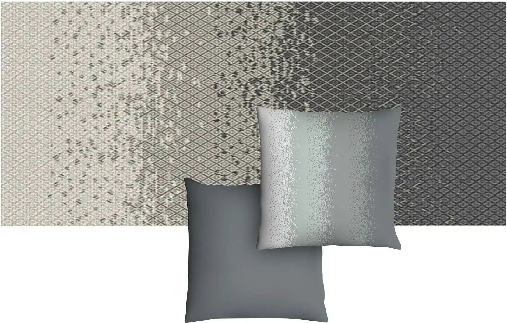 Outdoor-Teppich Vivid-Set ¦ schwarz ¦ Synthetische Fasern ¦ Maße (cm): B: 80 Teppiche > Outdoor Teppiche - Höffner