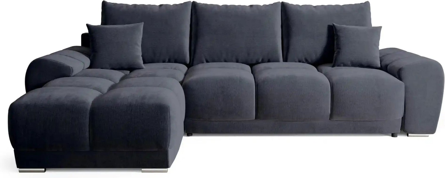Thumbnail - Ecksofa mit Schlaffunktion Nubes ¦ schwarz ¦ Maße (cm): B: 290 H: 85 Polstermöbel > Sofas > 3-Sitzer - Höffner