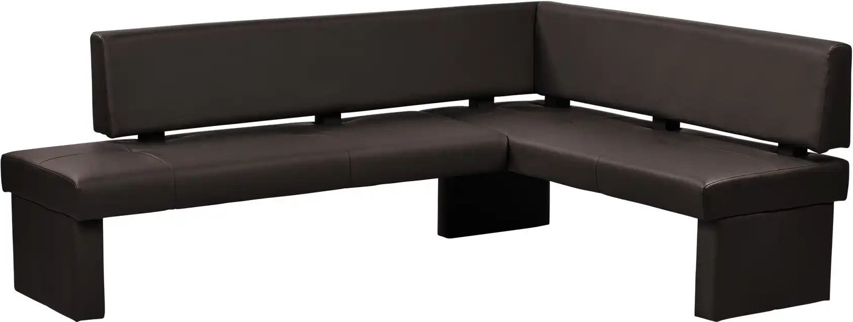 Woodford Eckbank Kunstleder Seta ¦ braun ¦ Maße (cm): H: 86 Bänke > Eckbänke - Höffner