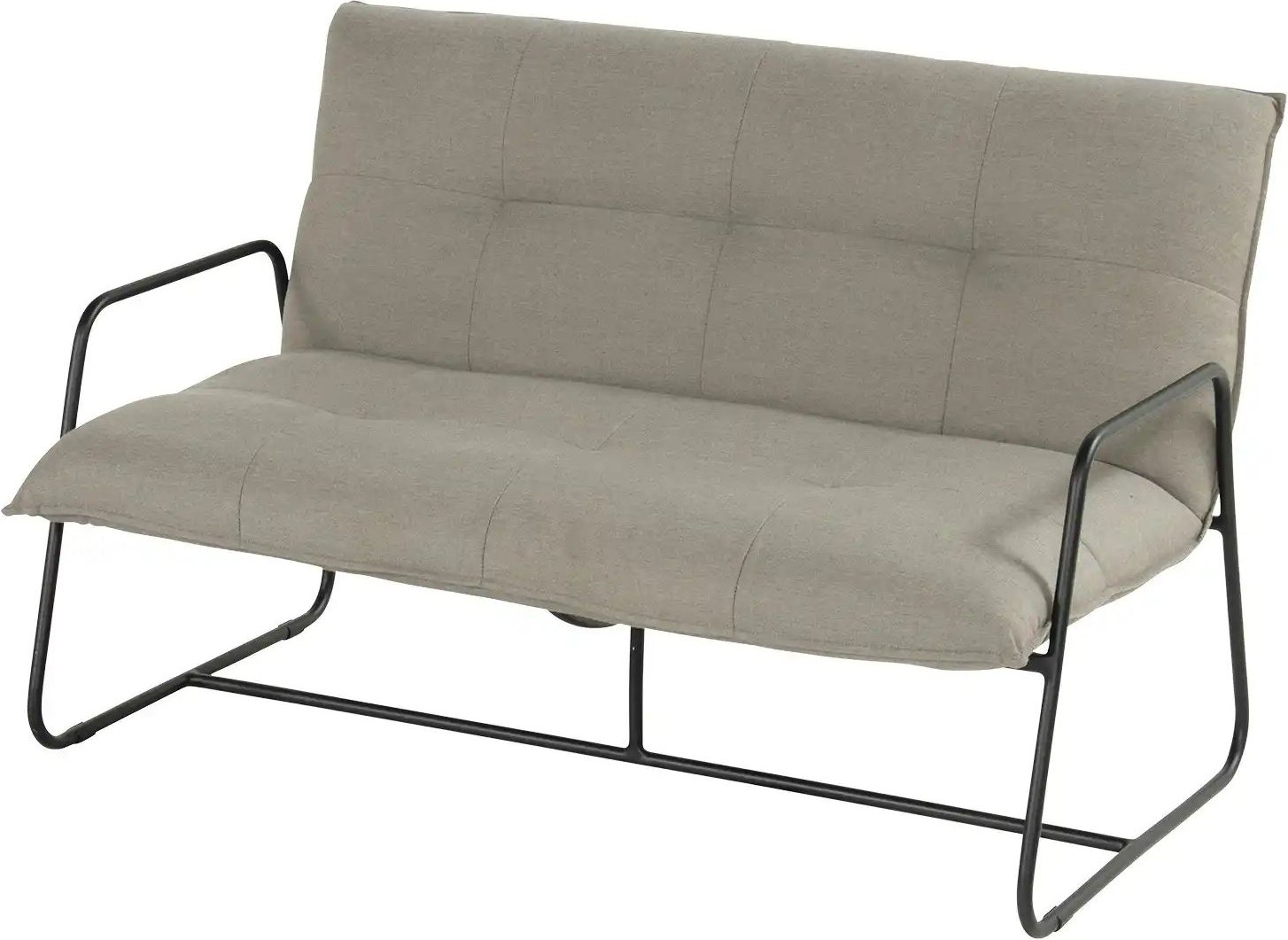 SCHÖNER WOHNEN Kollektion Sofa 2-sitzig Fontein ¦ schwarz ¦ Maße (cm): B: 130,5 H: 80 T: 83.0 Garten > Gartenmöbel nach...