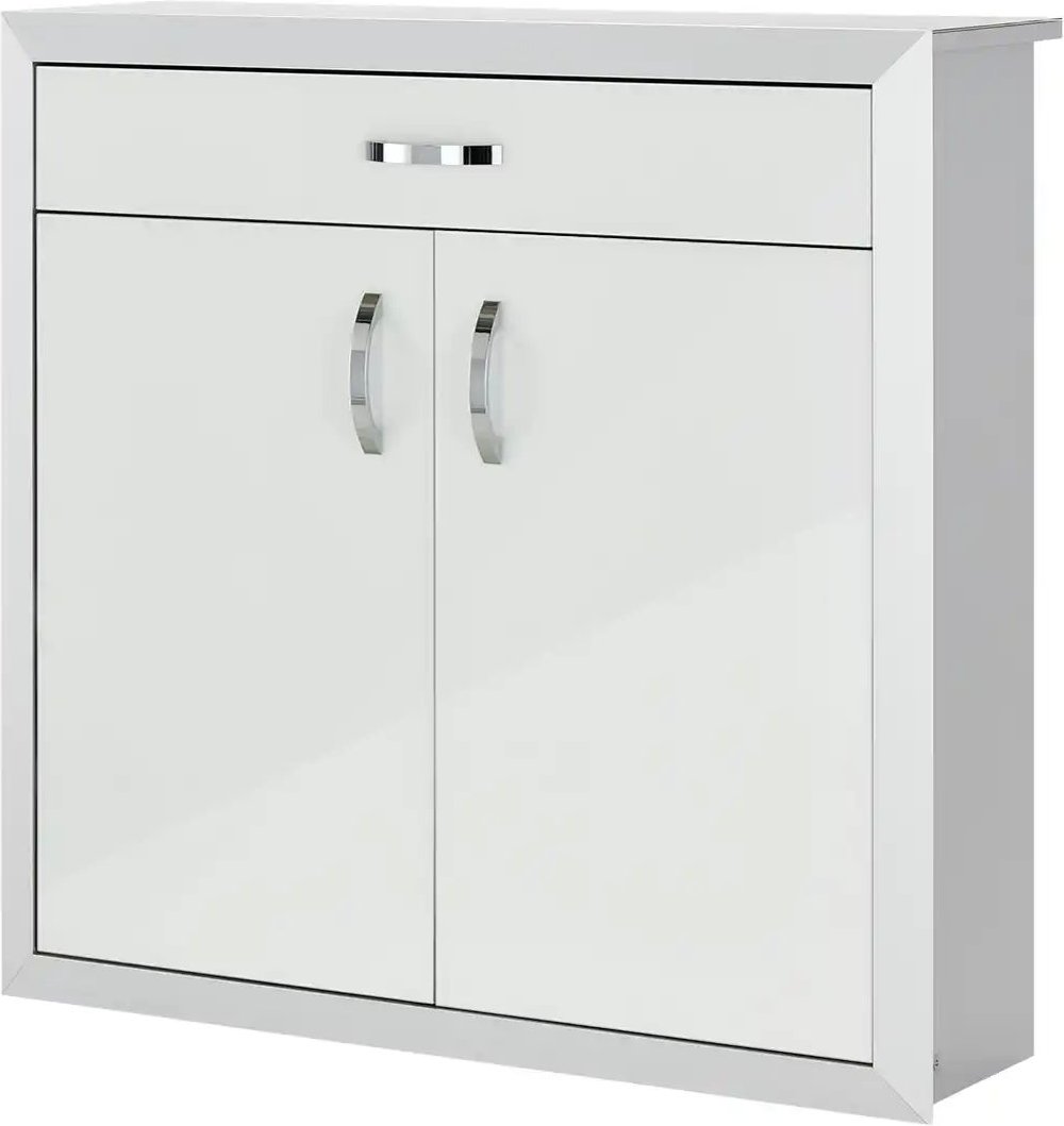 Wohnwert Schuhschrank Intro ¦ weiß ¦ Maße (cm): B: 109 H: 104 T: 32.0 Garderoben & Kleiderstangen > Garderoben Schuhsch...