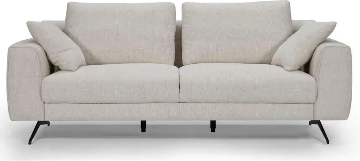 Furnhouse Einzelsofa Detroit ¦ beige ¦ Maße (cm): B: 217 H: 84 Polstermöbel > Sofas > 3-Sitzer - Höffner