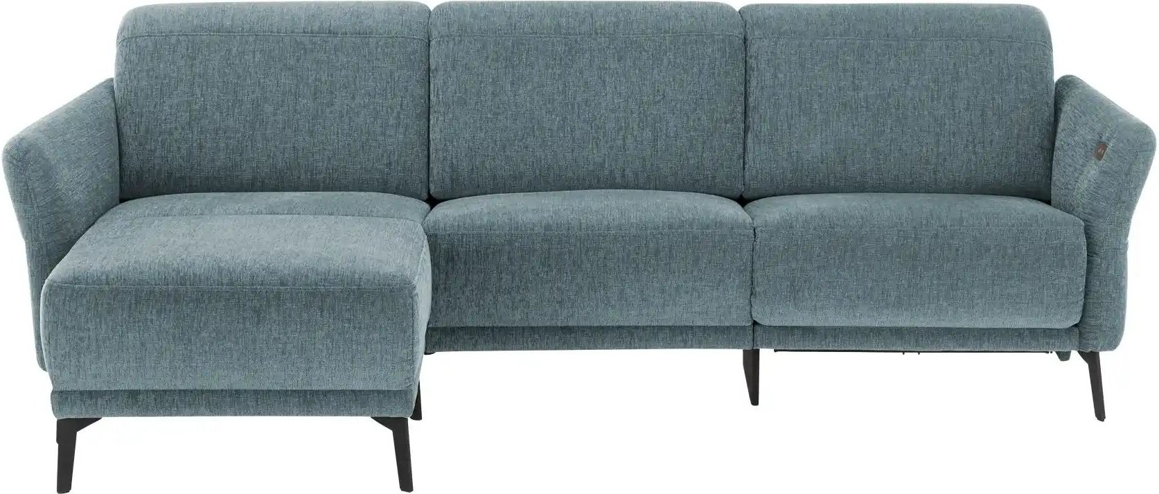Ecksofa New York ¦ blau ¦ Maße (cm): B: 251 H: 85 T: 179.0 Polstermöbel > Sofas > Ecksofas - Höffner