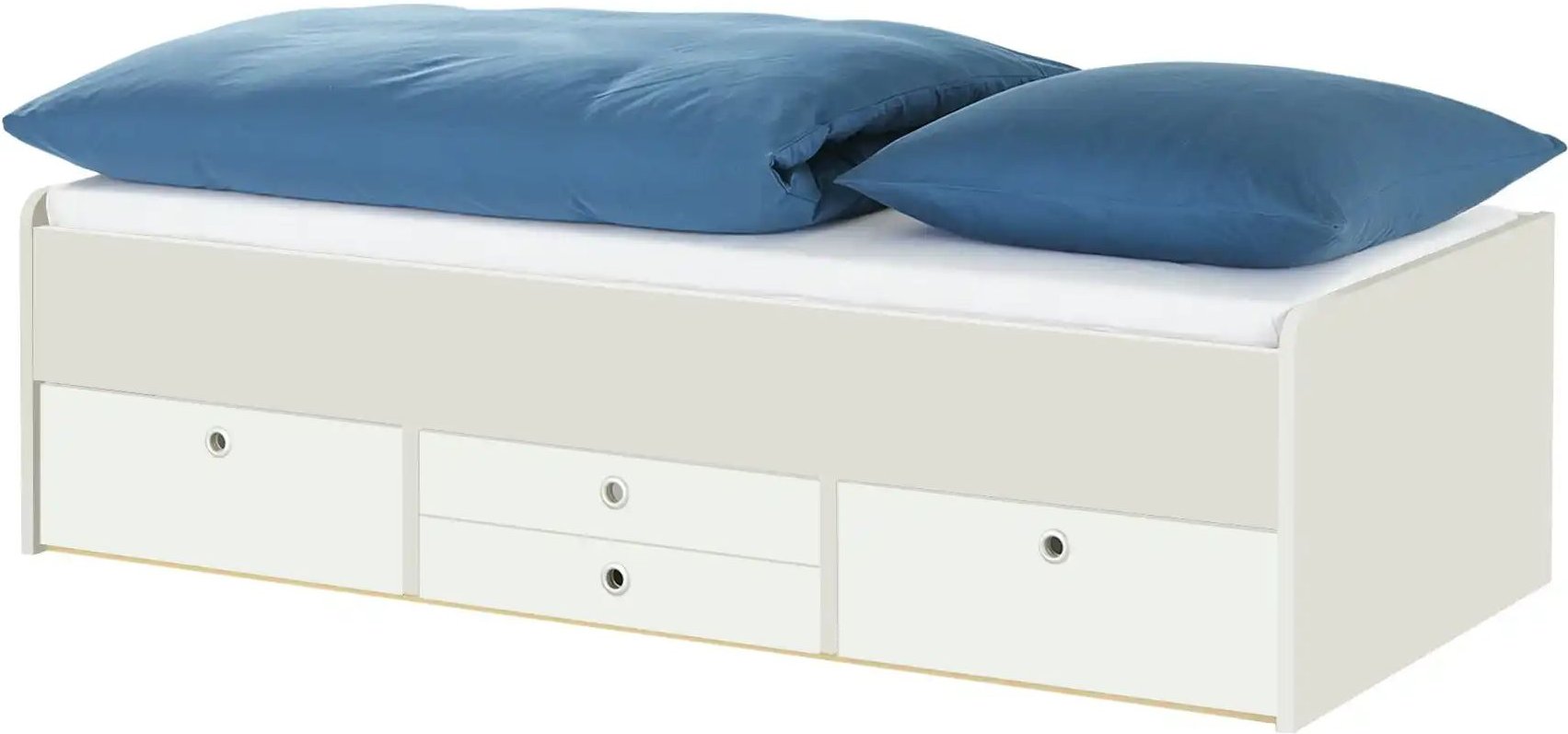 Schubkastenbett Grow Up ¦ grau ¦ Maße (cm): B: 97 H: 54,5 Betten > Bettgestelle - Höffner