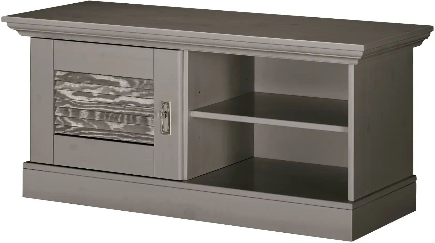 maison bleue Lowboard Fancy ¦ grau ¦ Maße (cm): B: 118,5 H: 53,4 T: 48.0 Kommoden & Sideboards > Lowboards - Höffner
