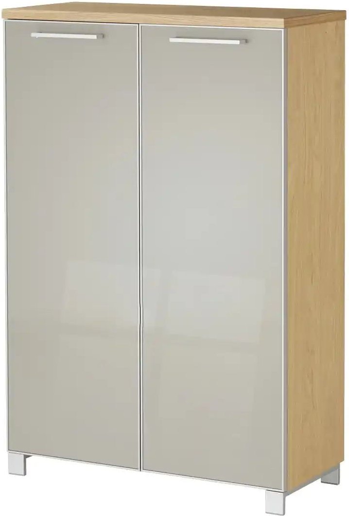 Thumbnail - Schuhkommode Duna ¦ holzfarben ¦ Maße (cm): B: 84 H: 126 T: 37.0 Garderoben & Kleiderstangen > Garderoben Schuhschränke...