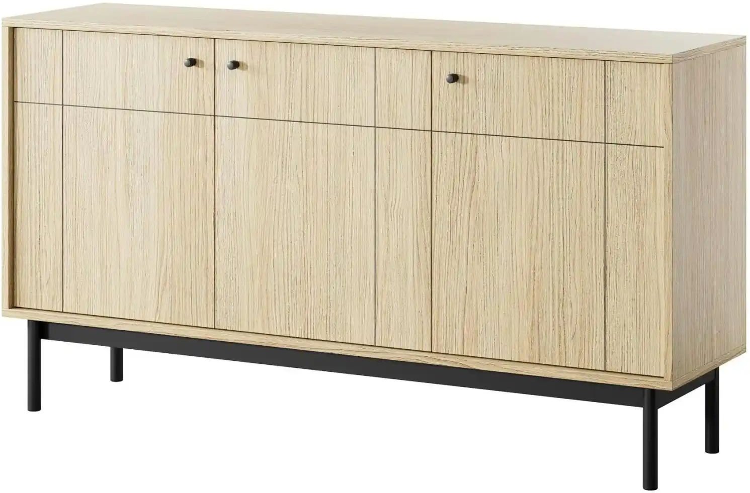 Sideboard  Panda ¦ braun ¦ Maße (cm): B: 154 H: 84 Kommoden & Sideboards > Sideboards - Höffner