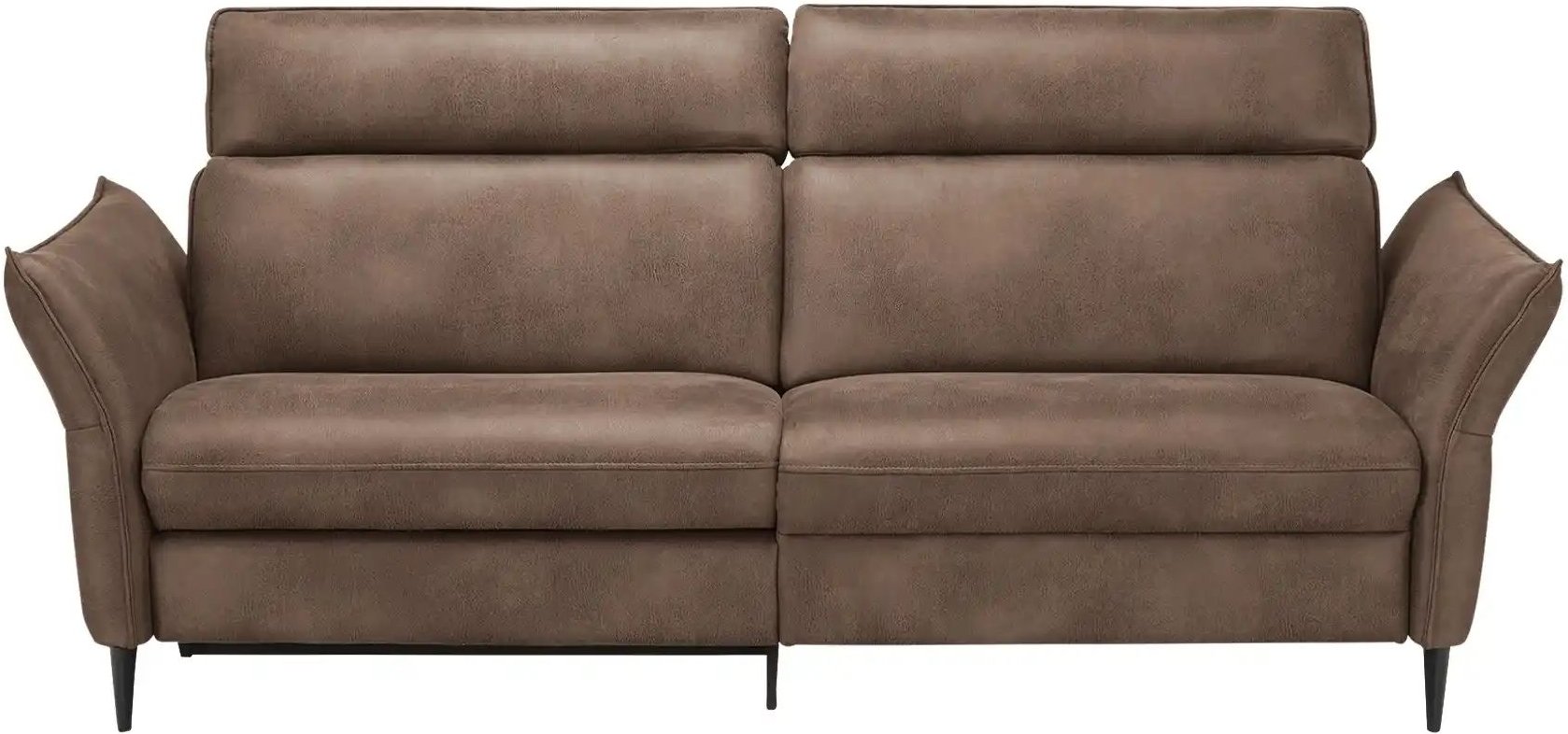 Hukla Sofa 3-sitzig Solea ¦ braun ¦ Maße (cm): B: 224 T: 95.0 Polstermöbel > Sofas > 3-Sitzer - Höffner