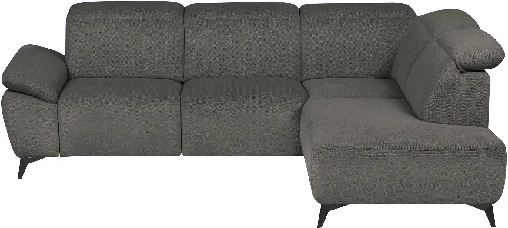 uno Ecksofa  Belfast ¦ grau ¦ Maße (cm): B: 260 H: 100 T: 203.0 Polstermöbel > Sofas > Ecksofas - Höffner