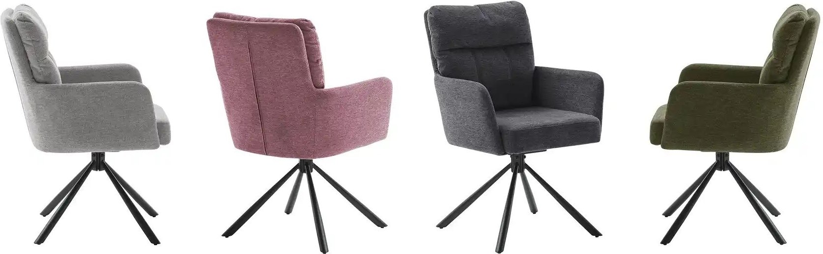 Esszimmerstuhl Umi ¦ grau ¦ Maße (cm): B: 63 H: 86 T: 57.7 Stühle > Esszimmerstühle > Esszimmerstühle mit Armlehnen - H...