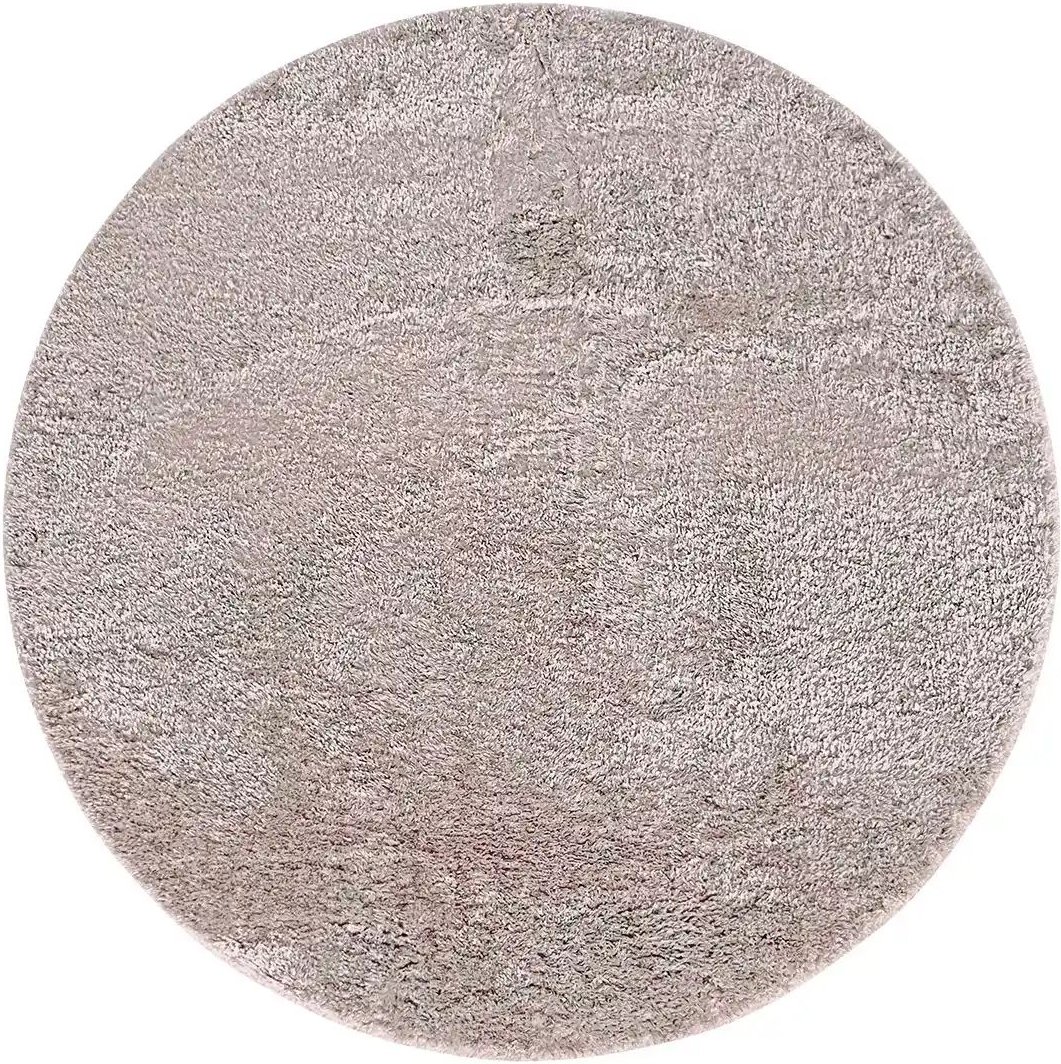 como Shaggy Macio ¦ rosa/pink ¦ Synthetische Fasern Ø: 120 Teppiche > Hochflorteppiche - Höffner