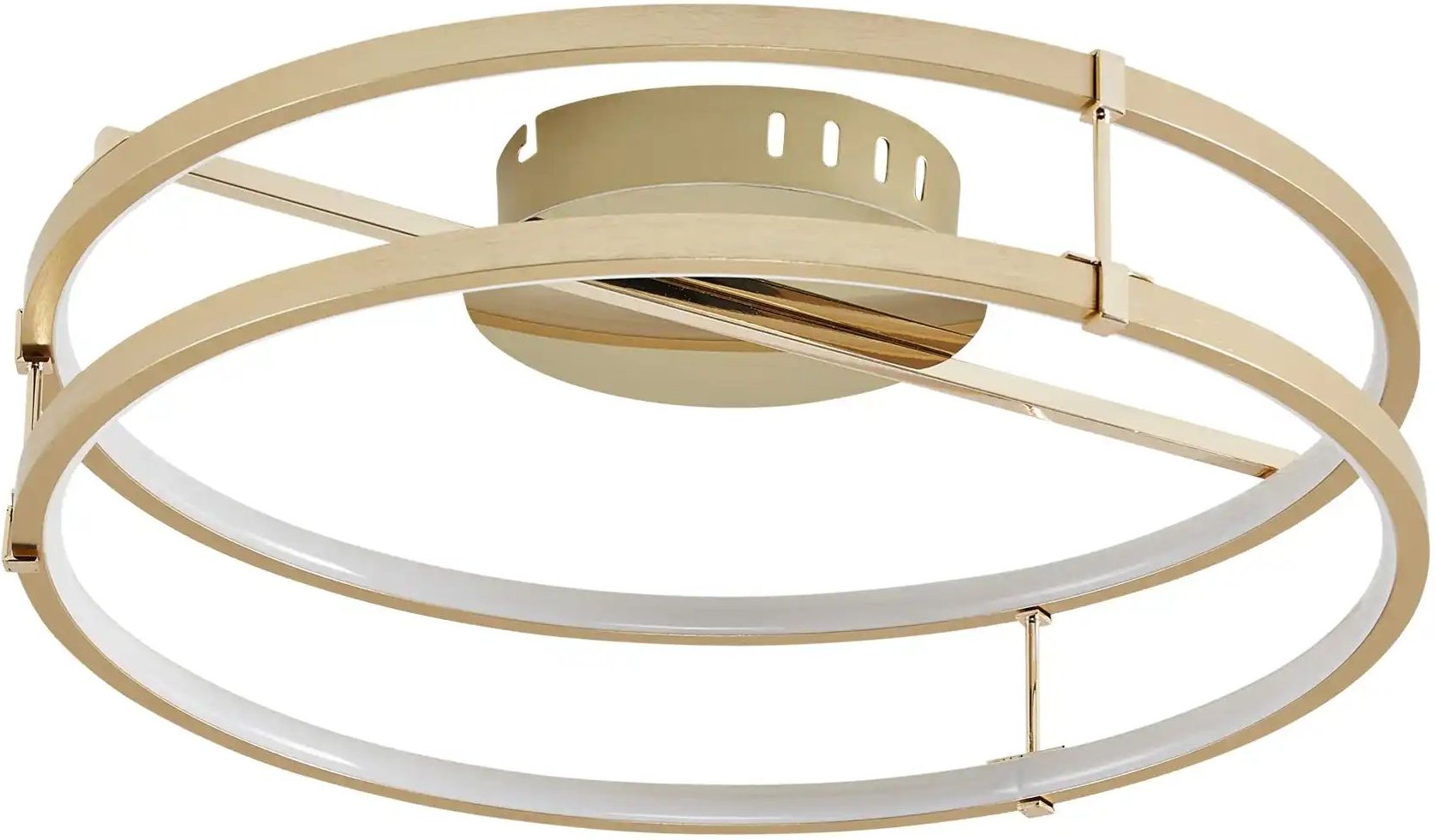 Thumbnail - Meisterleuchten LED-Deckenleuchte ¦ gold ¦ Maße (cm): H: 13,5 Ø: 45 Lampen & Leuchten > Deckenleuchten - Höffner