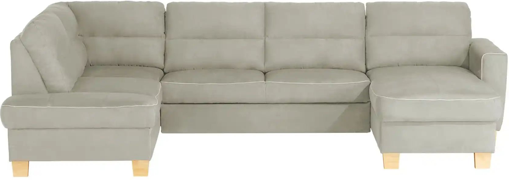 Thumbnail - uno Wohnlandschaft mit Schlaffunktion Vito ¦ grau ¦ Maße (cm): B: 309 H: 87 T: 190.0 Polstermöbel > Sofas > Schlafsofas...