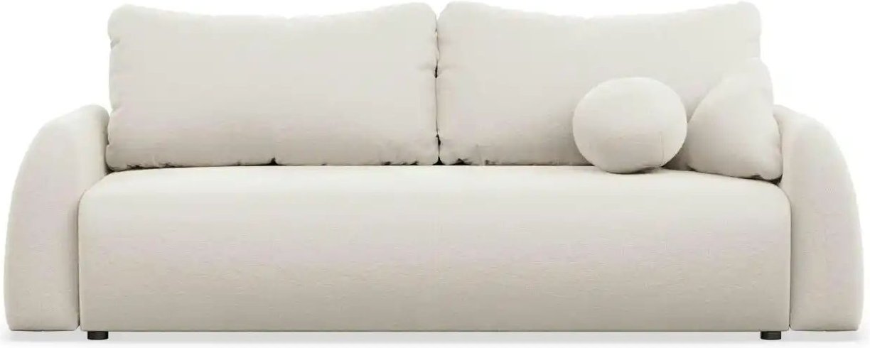 Selsey Schlafsofa Nubelle ¦ creme ¦ Maße (cm): B: 244 H: 85 Polstermöbel > Sofas > 3-Sitzer - Höffner