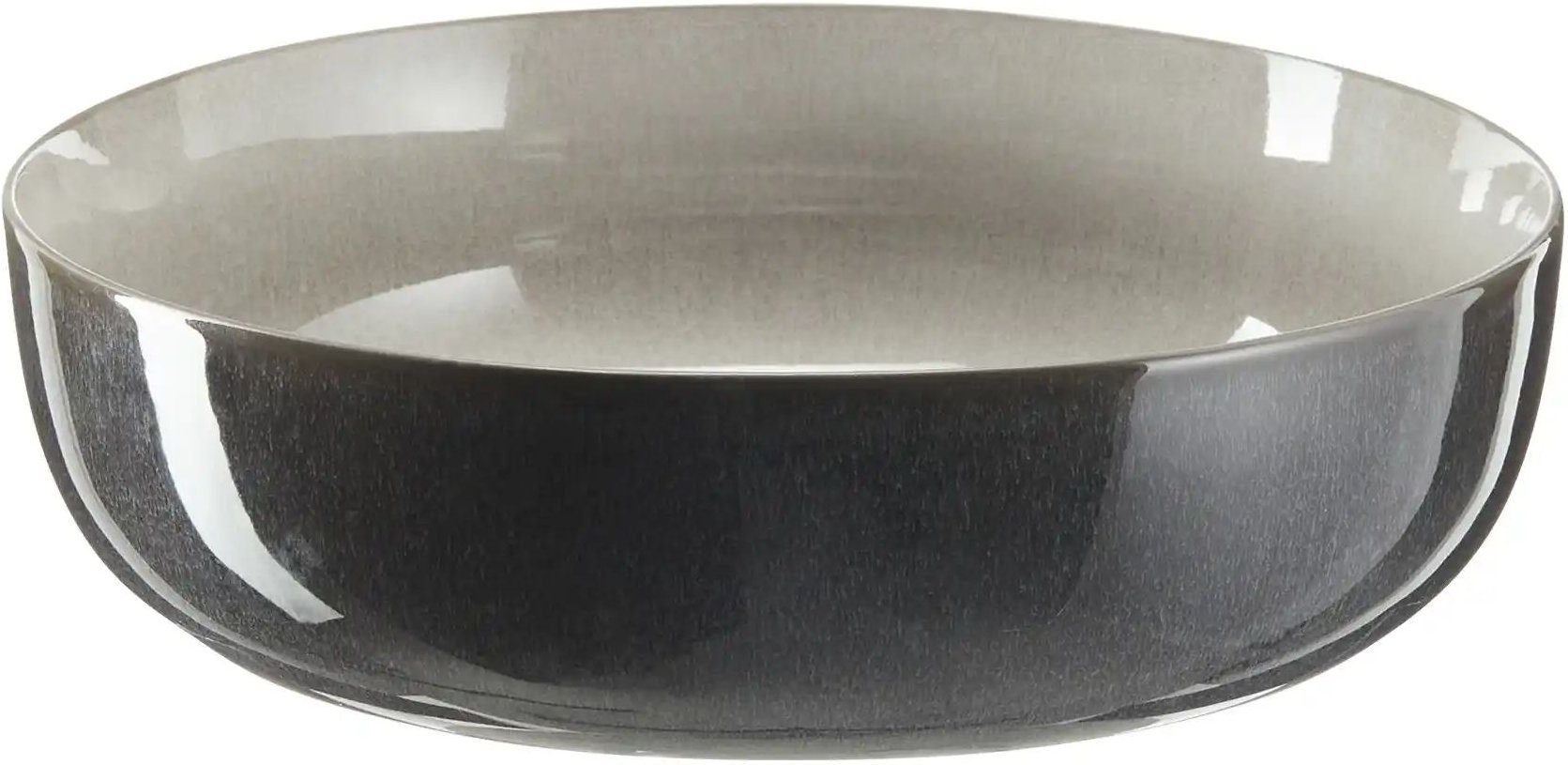 Peill+Putzler Schüssel Rimini ¦ grau ¦ Steinzeug/Steingut ¦ Maße (cm): H: 8,2 Ø: 25 Geschirr > Einzelgeschirrteile - H...