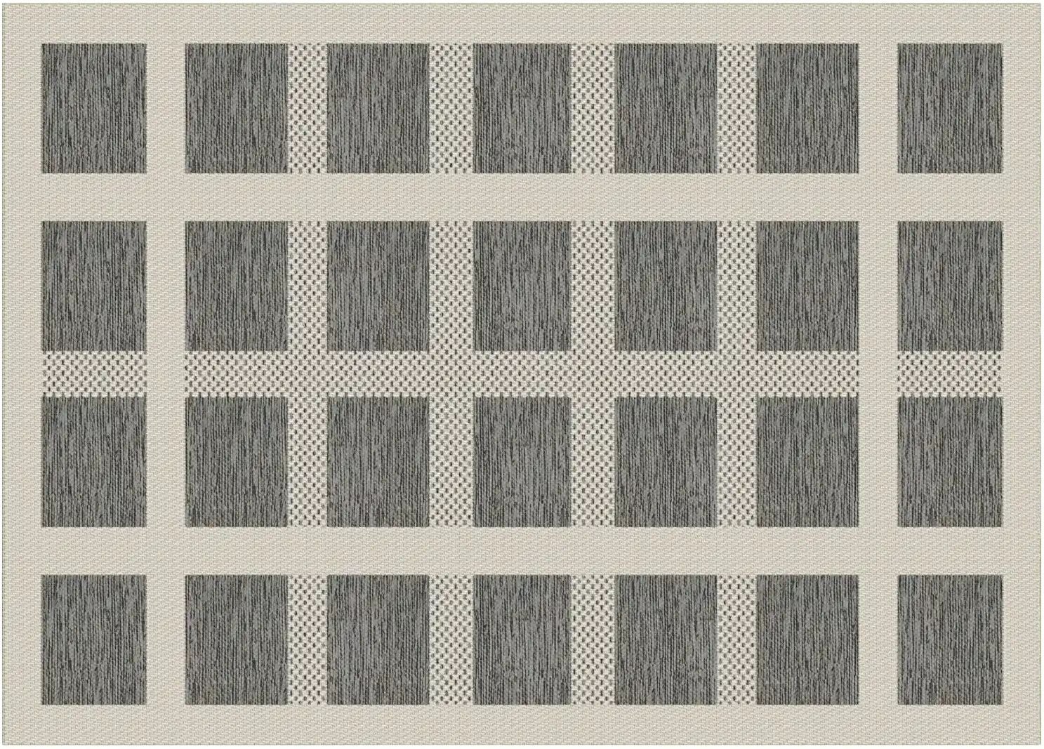 In-und Outdoorteppich Scandinavian ¦ grau ¦ Synthetische Fasern ¦ Maße (cm): B: 133 Teppiche > Outdoor Teppiche - Höffn...