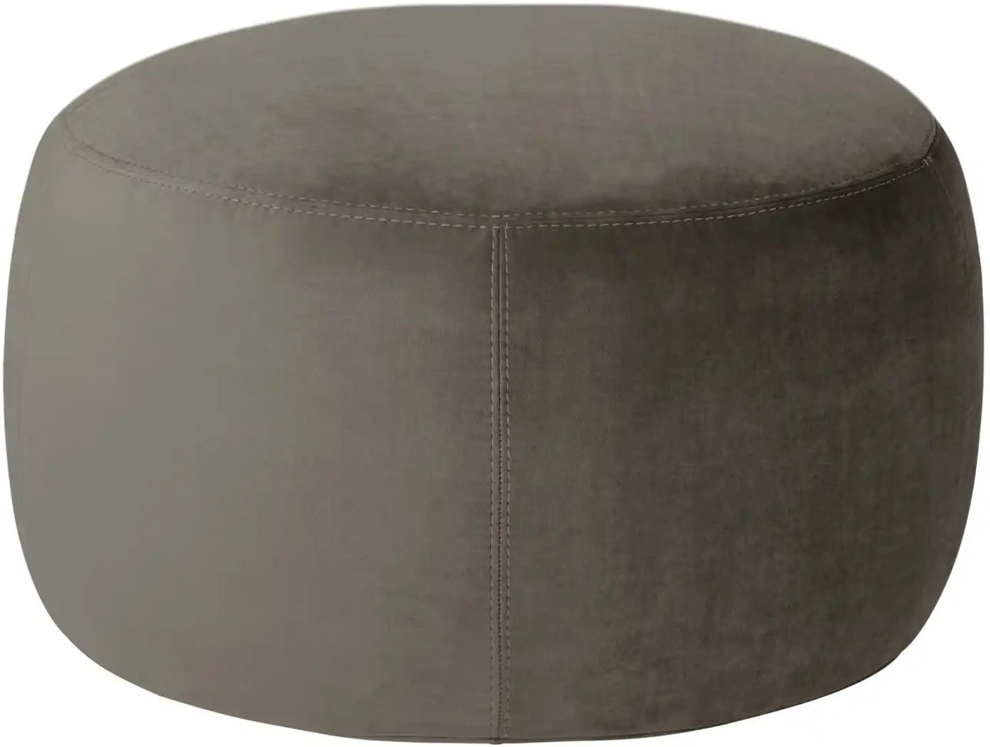 Samt Hocker Amadi ¦ braun ¦ Maße (cm): B: 60 H: 40 Polstermöbel > Hocker - Höffner