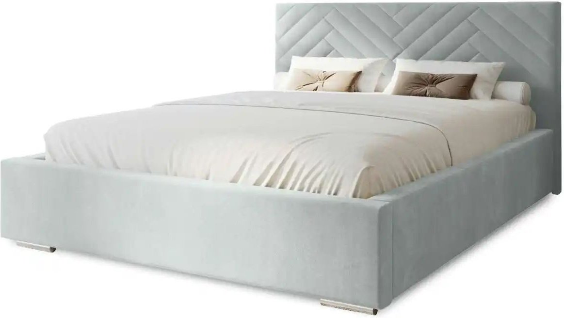 Polsterbett mit Stauraum Aberfeldy ¦ grau ¦ Maße (cm): B: 175 H: 100 Betten > Polsterbetten - Höffner