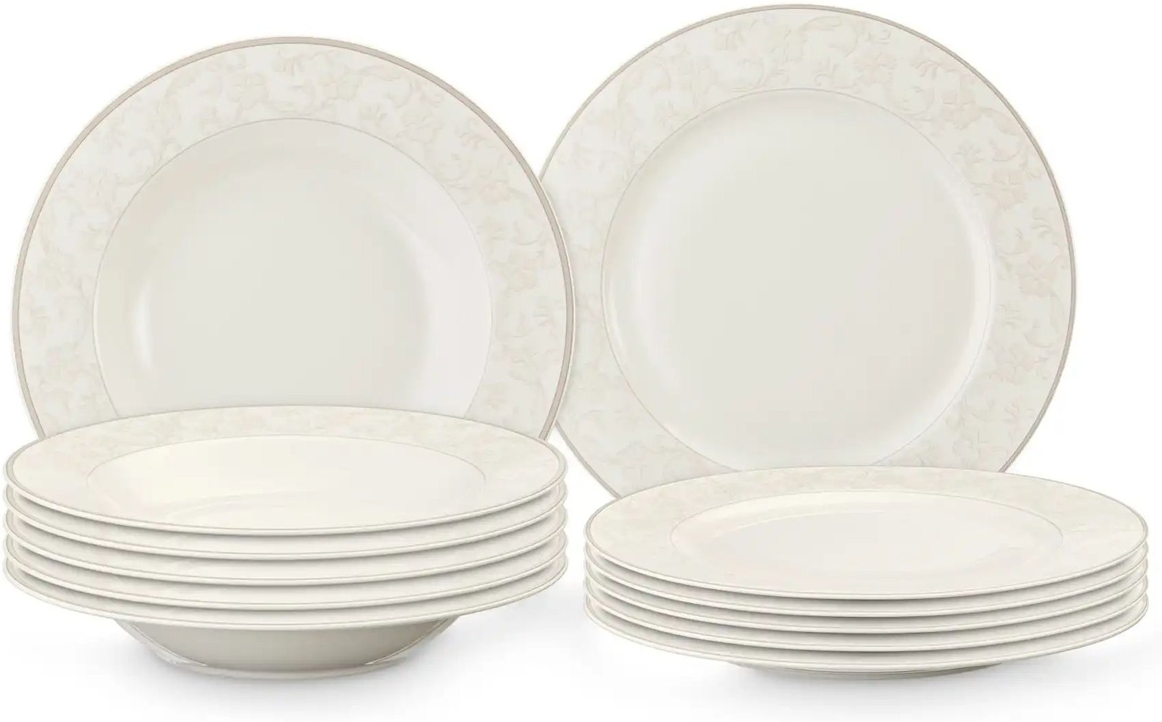 Ritzenhoff & Breker Tafelservice Isabella ¦ weiß ¦ Porzellan Geschirr > Geschirrsets > Tafelservice - Höffner