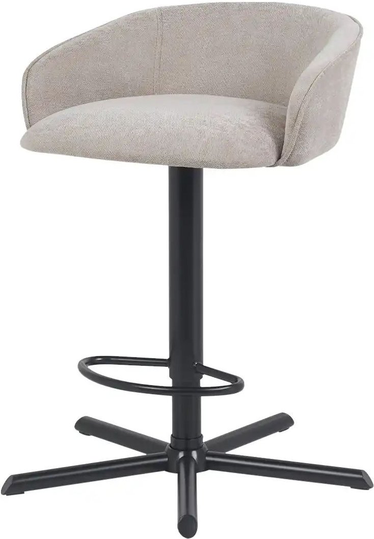 uno Barstuhl Hugo ¦ beige ¦ Maße (cm): B: 59 H: 93 T: 59.0 Polstermöbel > Hocker > Barhocker - Höffner