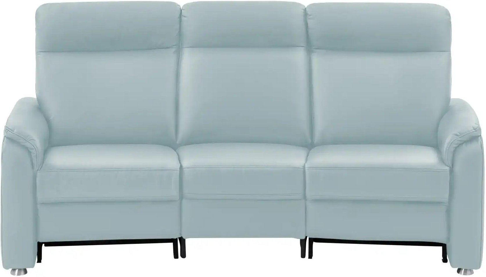 meinSofa Trapezsofa Luc ¦ blau ¦ Maße (cm): B: 218 H: 107 T: 103.0 Polstermöbel > Sofas > 2-Sitzer - Höffner