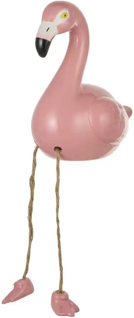 Dekofigur Flamingo ¦ rosa/pink ¦ Steingut ¦ Maße (cm): B: 12 H: 14,5 T: 8.5 Accessoires > Dekoartikel - Höffner
