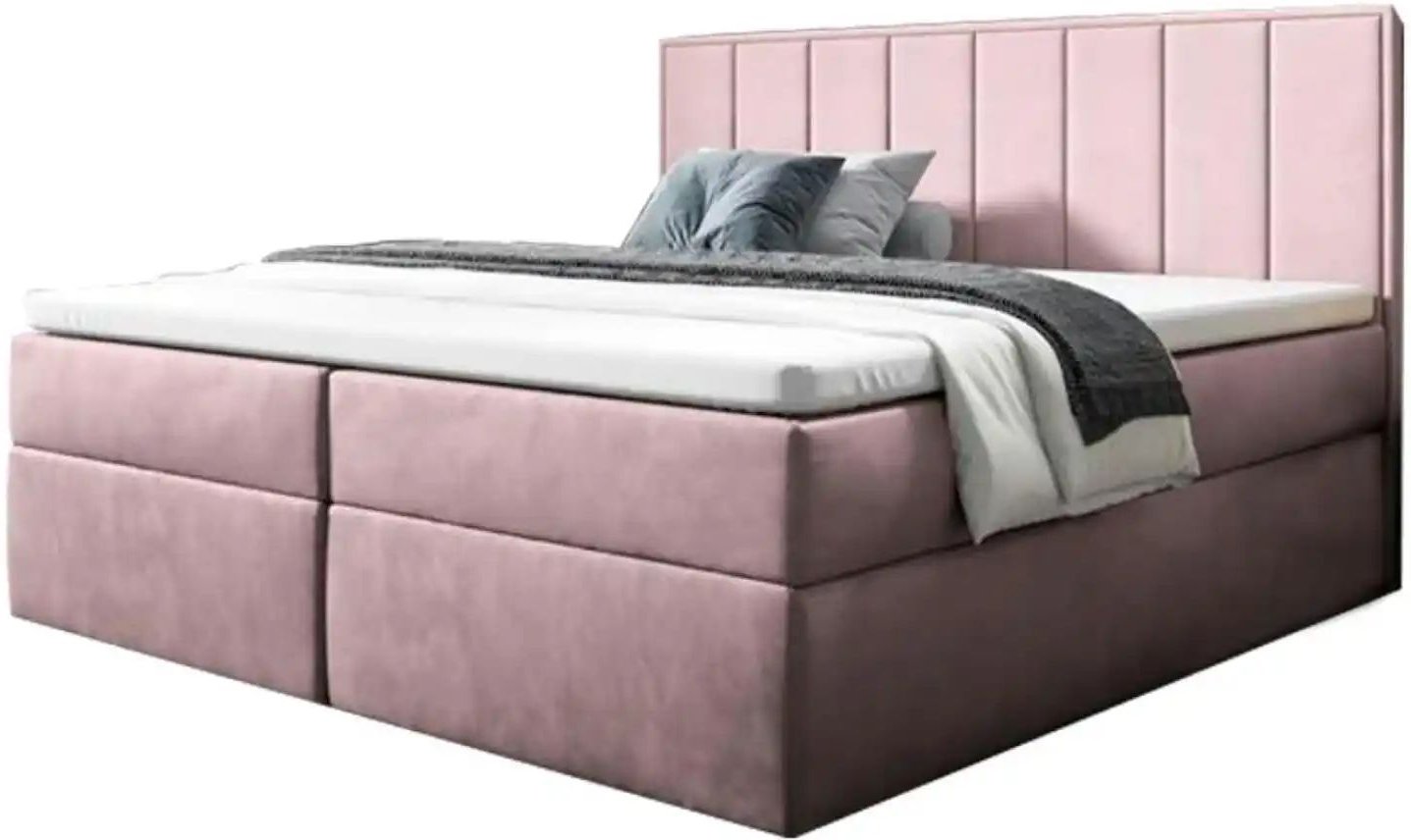 Boxbett mit Bettkasten Havana ¦ rosa/pink ¦ Maße (cm): B: 140 H: 110 Betten > Komfortbetten - Höffner