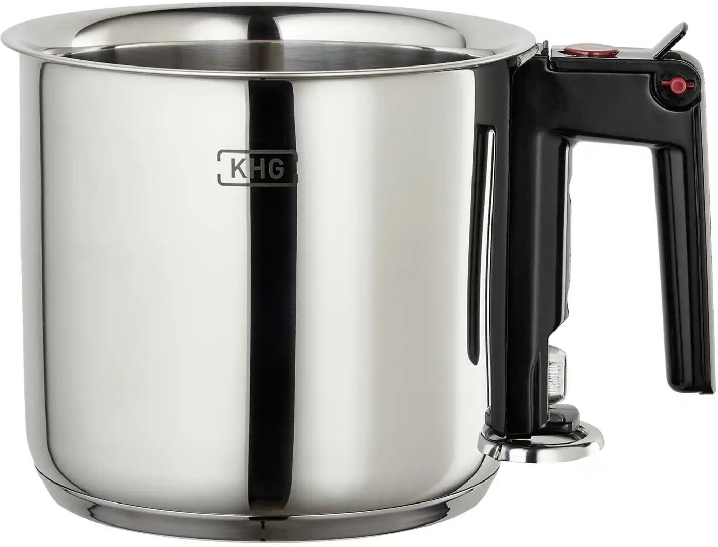 KHG Simmertopf ¦ silber ¦ Edelstahl ¦ Maße (cm): H: 14 Ø: 16 Töpfe & Pfannen & Zubehör > Töpfe - Höffner