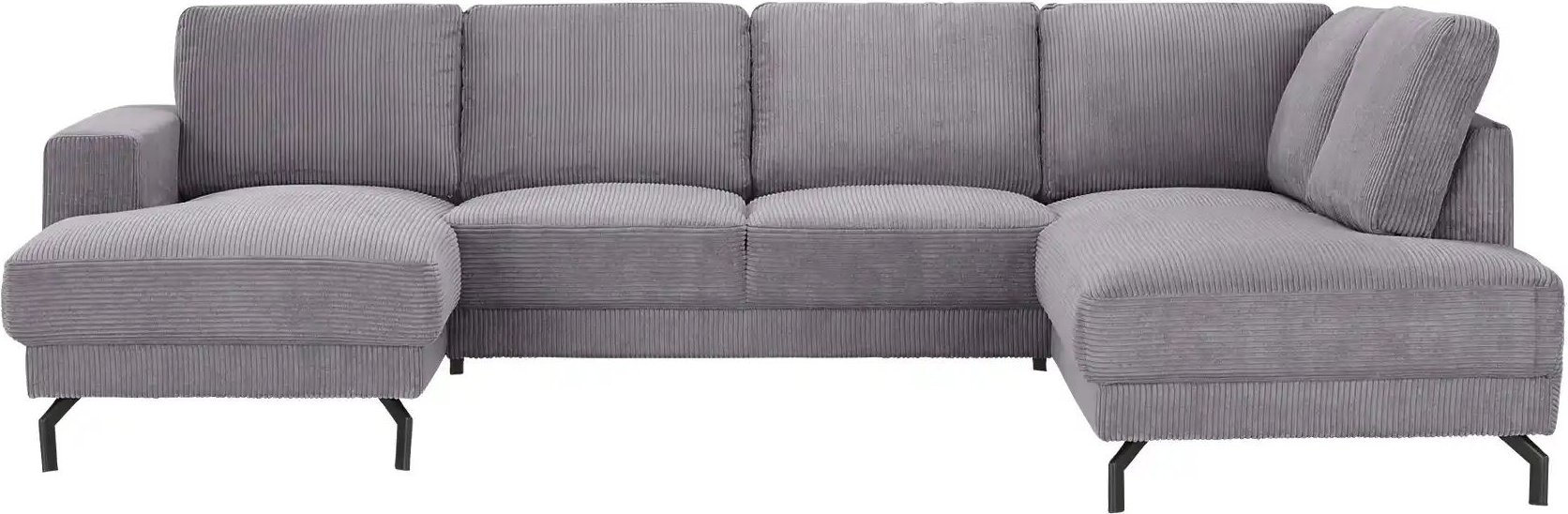 switch Wohnlandschaft aus Cord Brazil ¦ grau ¦ Maße (cm): B: 303 H: 78 T: 200.0 Polstermöbel > Sofas > Wohnlandschaften ...