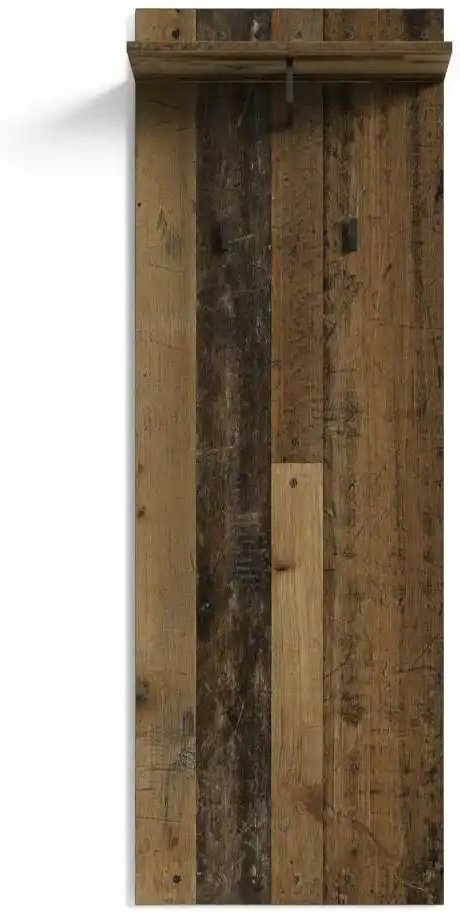 by Living Wandpaneel Jakob ¦ braun ¦ Holzwerkstoff ¦ Maße (cm): B: 48 H: 140 Garderoben & Kleiderstangen > Wandgarderob...