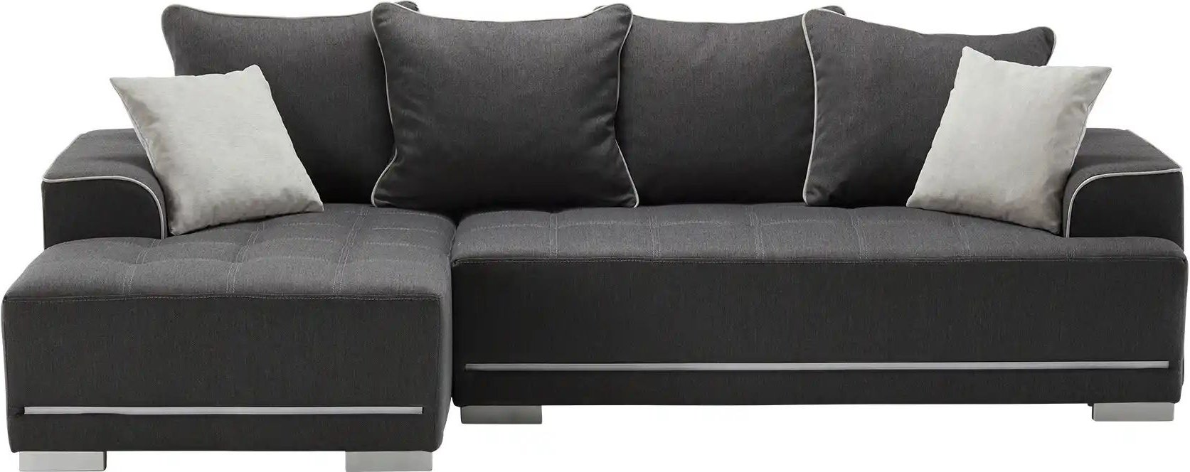 Ecksofa Olaf ¦ grau ¦ Maße (cm): B: 252 H: 80 T: 150.0 Polstermöbel > Sofas > Ecksofas - Höffner