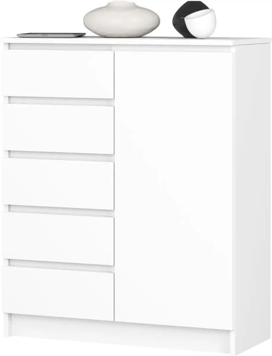 Highboard 80 cm breit Kuran ¦ weiß ¦ Maße (cm): B: 80 H: 97 Kommoden & Sideboards > Highboards - Höffner