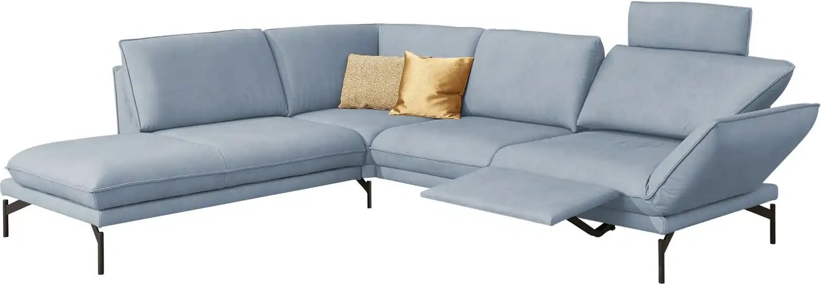 Thumbnail - himolla Ecksofa 1478 ¦ blau ¦ Maße (cm): B: 275 H: 87 Polstermöbel > Sofas > Ecksofas - Höffner