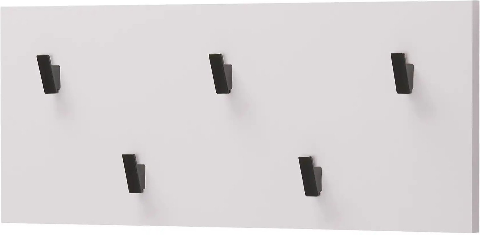 Garderobenpaneel Kara ¦ grau ¦ MDF-Platte,Kunststoff ¦ Maße (cm): B: 60 H: 25 T: 5.0 Garderoben & Kleiderstangen > Wand...