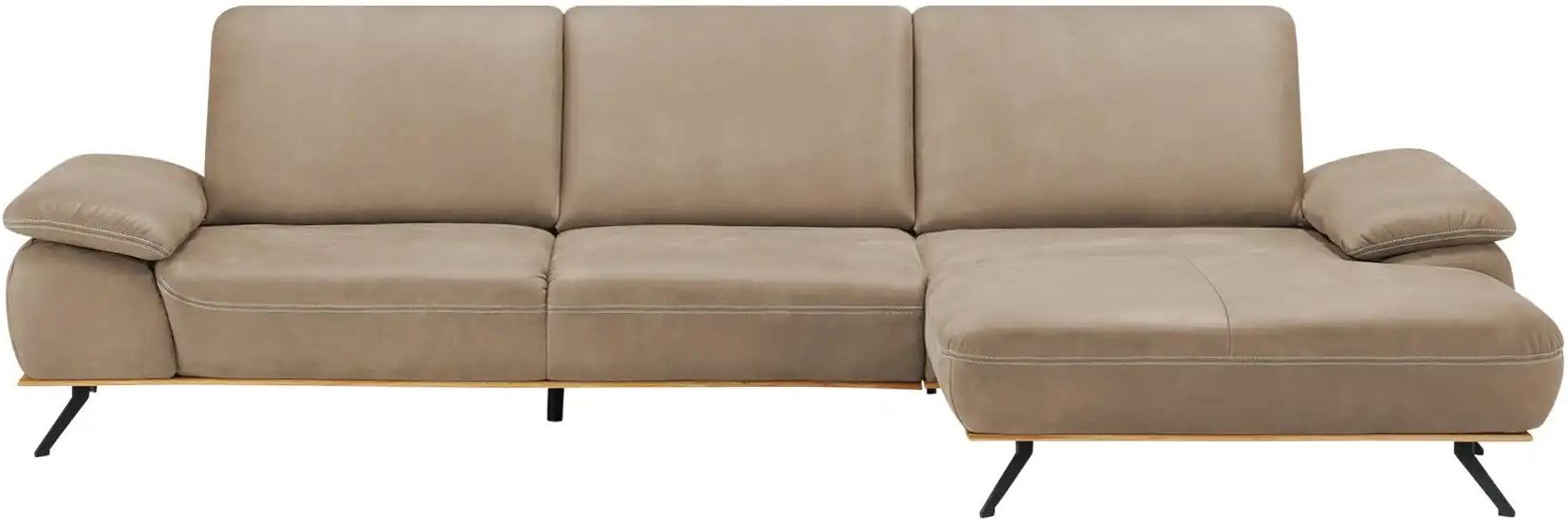 meinSofa Ecksofa Fiona ¦ braun ¦ Maße (cm): B: 322 H: 89 T: 187.0 Polstermöbel > Sofas > Ecksofas - Höffner