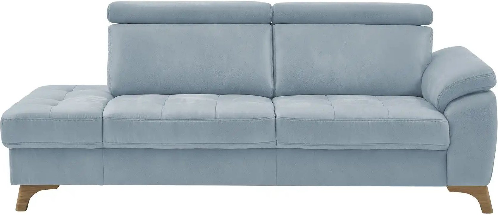 meinSofa Recamiére Chloris ¦ blau ¦ Maße (cm): B: 221 H: 107 T: 102.0 Polstermöbel > Ottomanen & Recamiere - Höffner