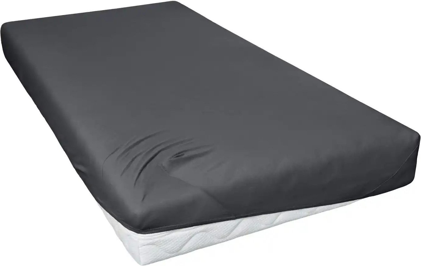 como Jersey-Spannbetttuch ¦ grau ¦ Maße (cm): B: 180 Bettwaren > Bettlaken - Höffner