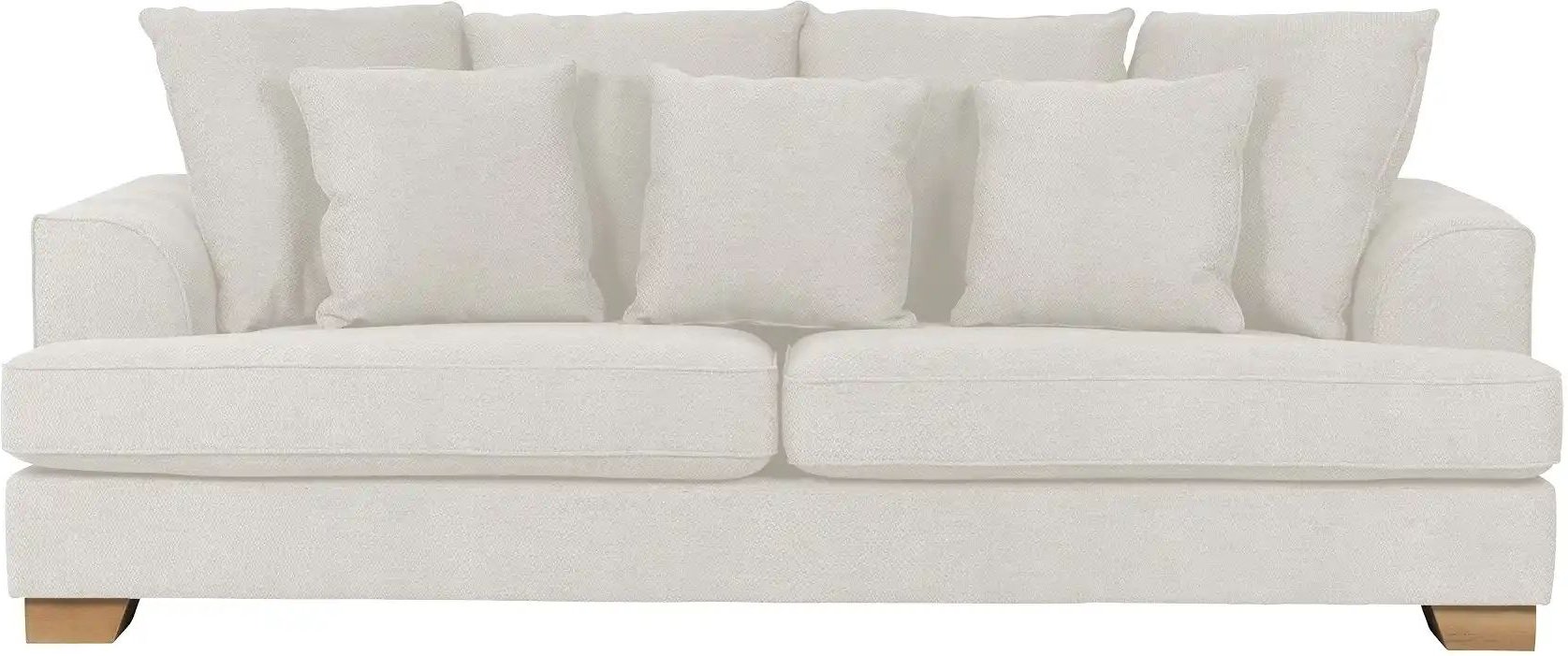 SOHO Sofa Franka ¦ weiß ¦ Maße (cm): B: 231 H: 87 T: 103.0 Polstermöbel > Sofas > 3-Sitzer - Höffner