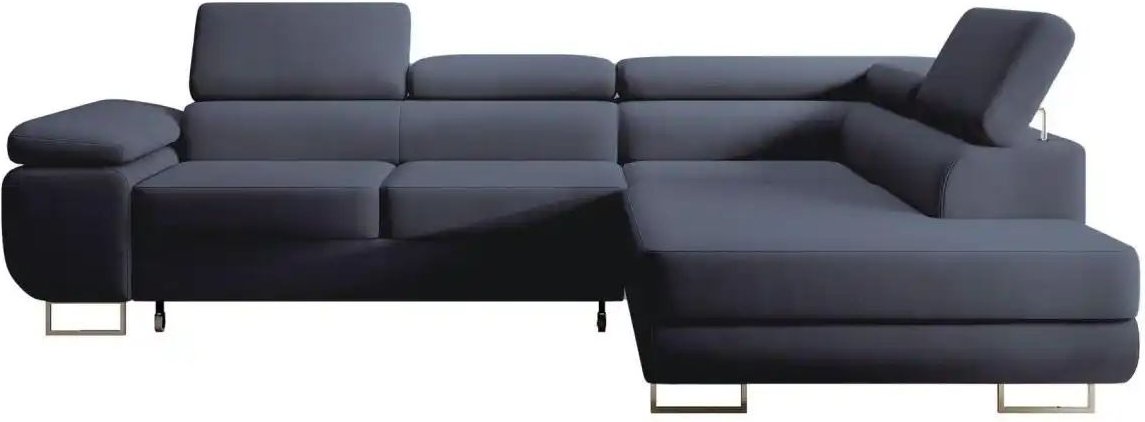 Selsey Ecksofa mit Schlaffunktion Stevil ¦ blau ¦ Maße (cm): B: 275 H: 90 Polstermöbel > Sofas > Ecksofas - Höffner