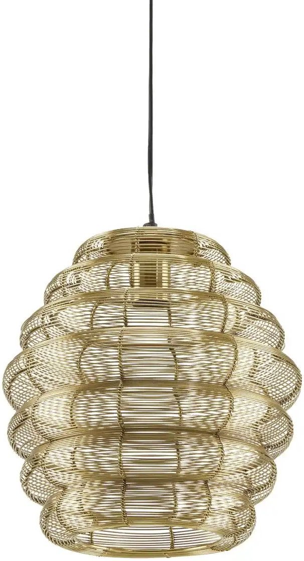 KHG Pendelleuchte ¦ gold ¦ Maße (cm): H: 100 Ø: 23 Lampen & Leuchten > Hängeleuchten - Höffner