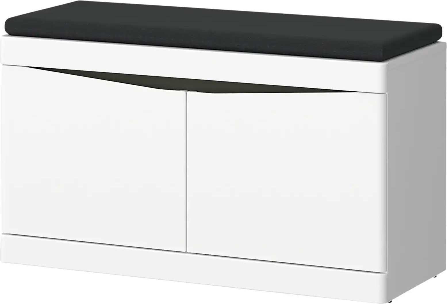 Garderobenbank Turino Neo ¦ weiß ¦ Maße (cm): B: 86 H: 49 T: 39.9 Bänke > Einzelbänke - Höffner