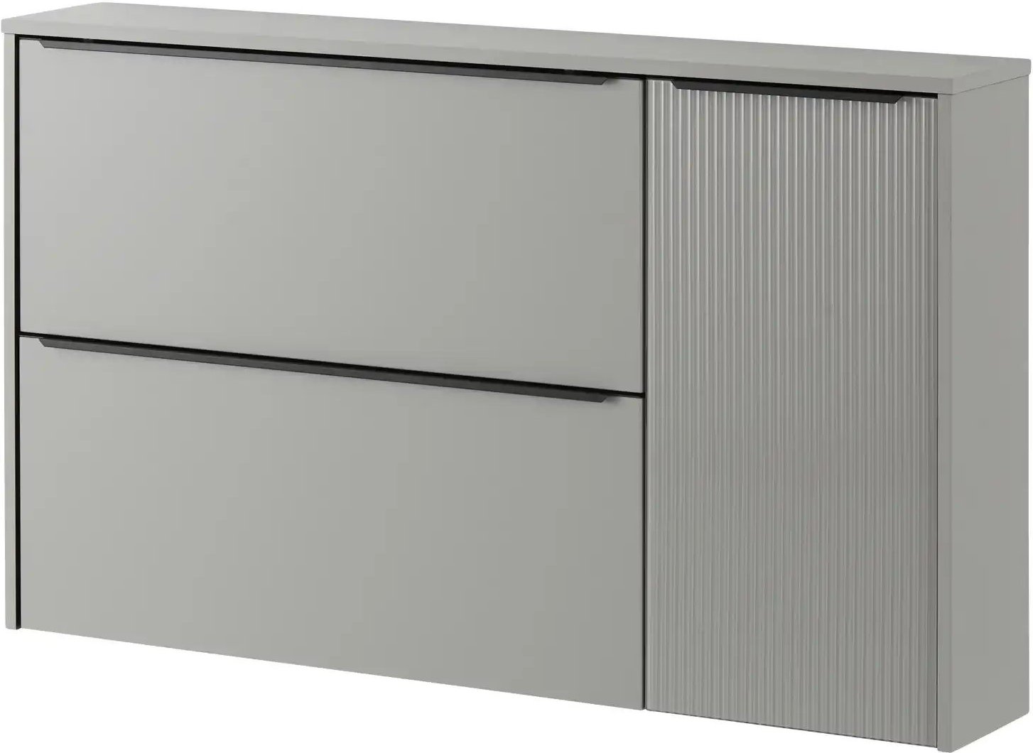 Hängeschuhschrank Brera ¦ grau ¦ Maße (cm): B: 137 H: 80 T: 23.0 Garderoben & Kleiderstangen > Garderoben Schuhschränke...