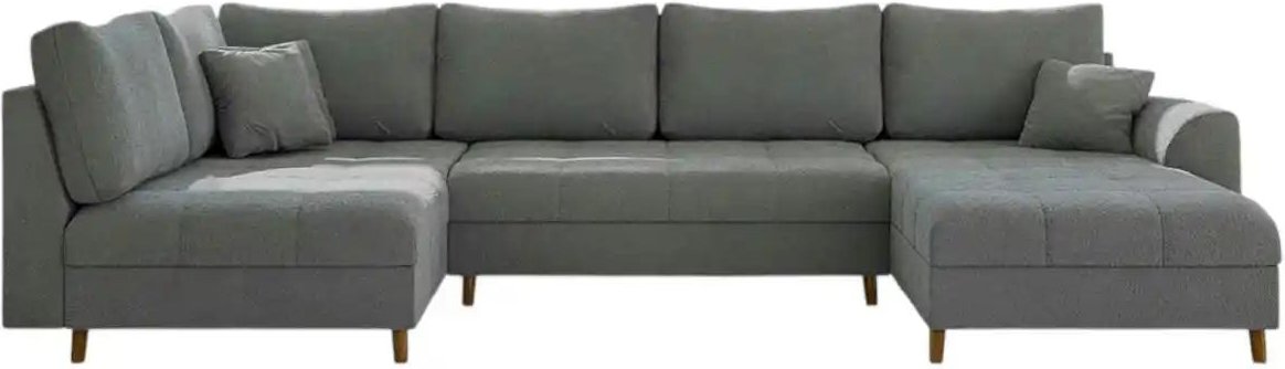 S-STYLE Wohnlandschaft Lars ¦ grau ¦ Maße (cm): B: 310 H: 81 Polstermöbel > Sofas > Wohnlandschaften - Höffner