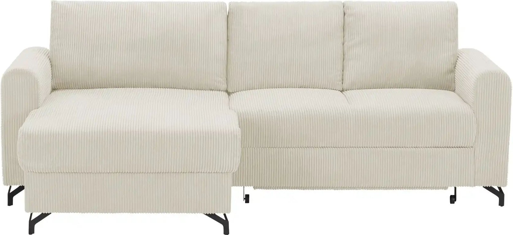 uno Ecksofa Cord Latina ¦ creme ¦ Maße (cm): B: 232 H: 110 T: 156.0 Polstermöbel > Sofas > Ecksofas - Höffner