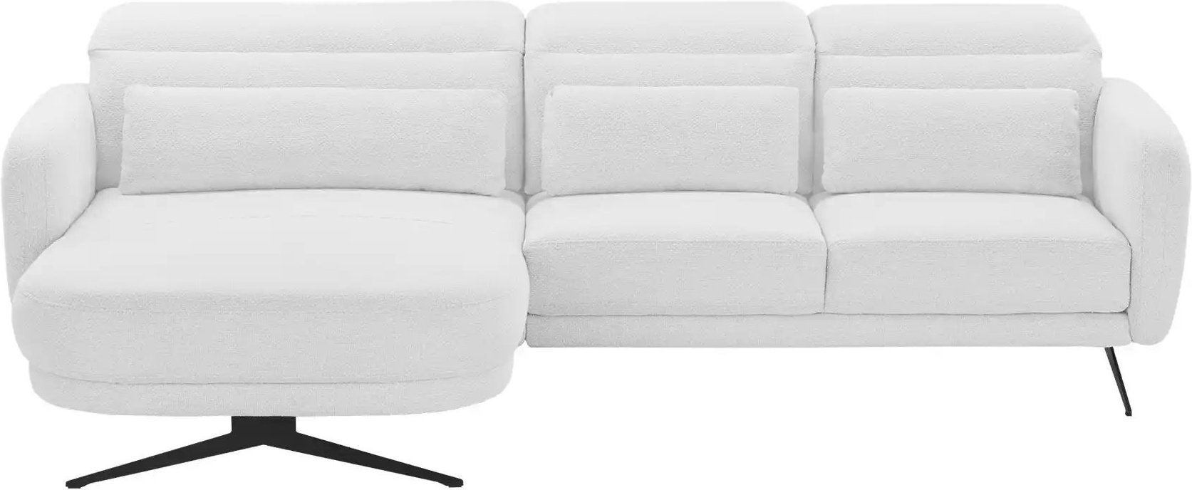 switch Ecksofa  Barillo ¦ grau ¦ Maße (cm): B: 261 H: 97 T: 170.0 Polstermöbel > Sofas > Ecksofas - Höffner
